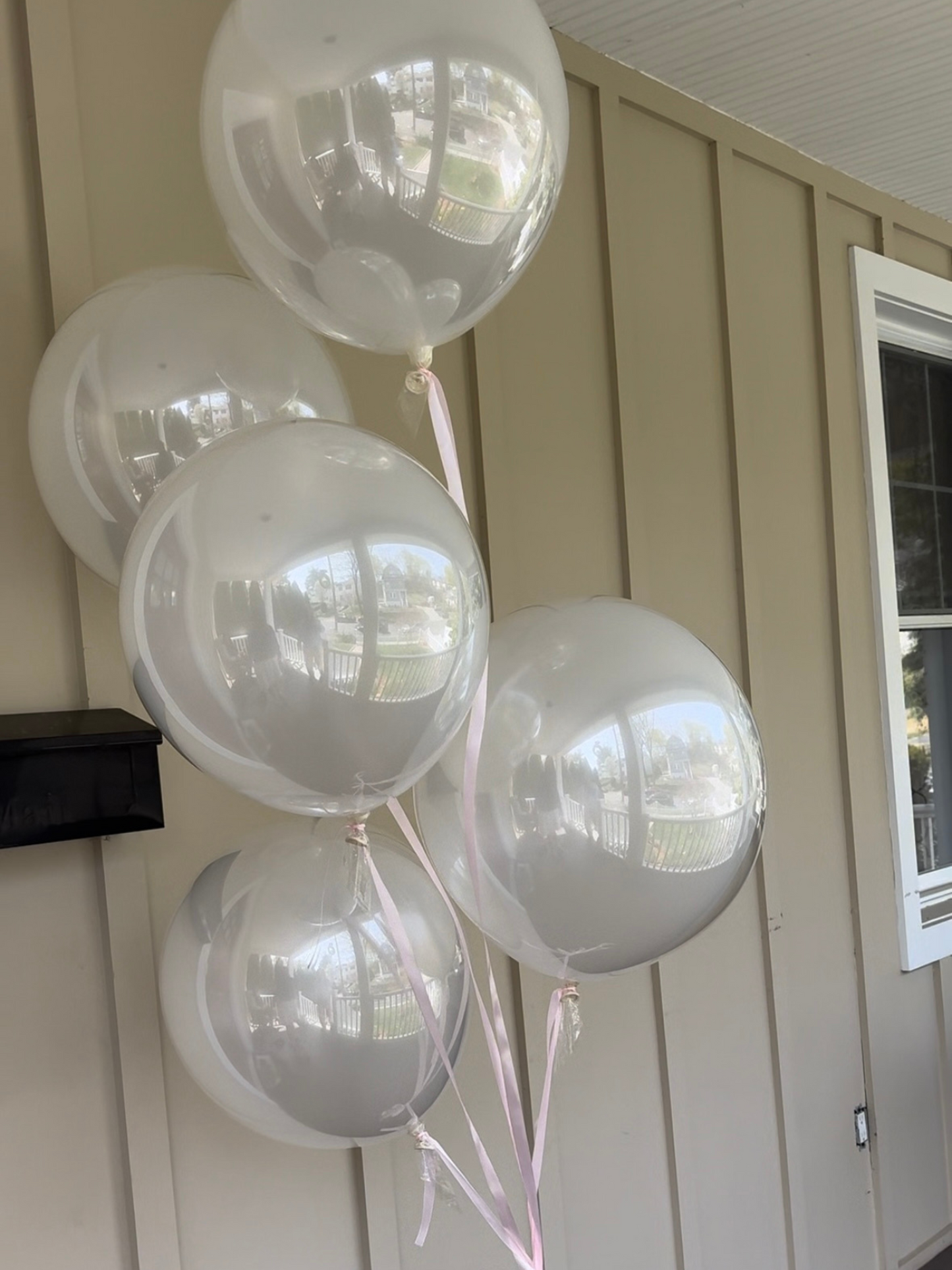 Mirror Glass Balloon or Bouquet