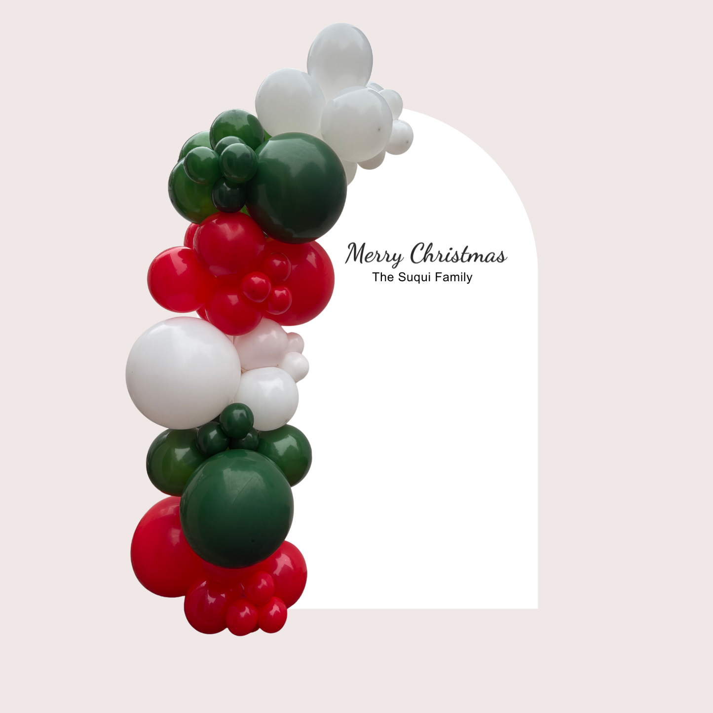 Grab-n-Go Christmas Clustered Garland + Foam Board