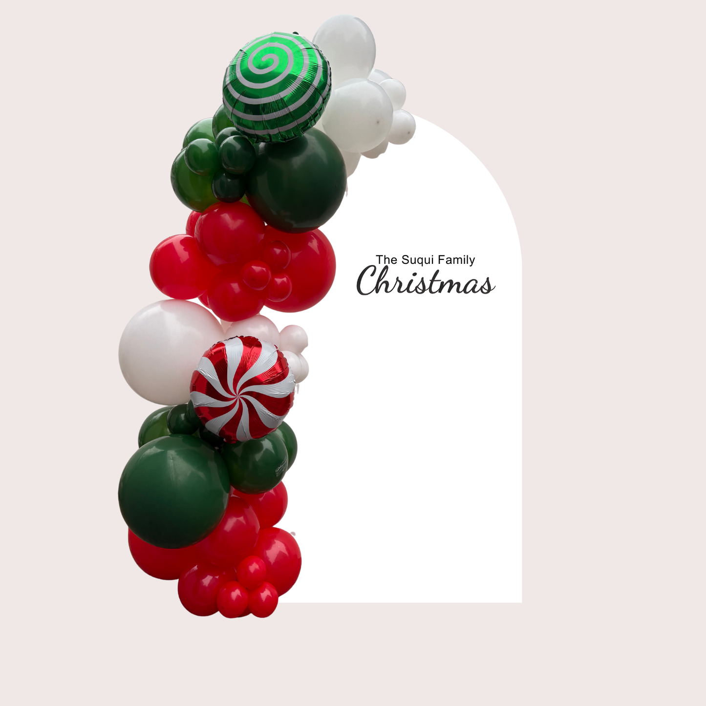 Grab-n-Go Christmas Clustered Garland Deluxe + Foam Board