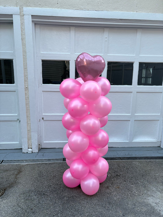 Guirnalda de globos estructurada