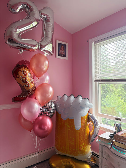 Twenty Fun (Bouquet + Beer Package deal)